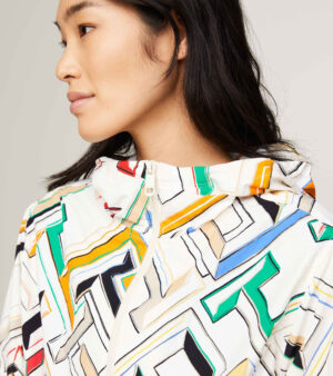 Sport TH Monogram Water Repellent Waisted Hooded Jacket - Image 3